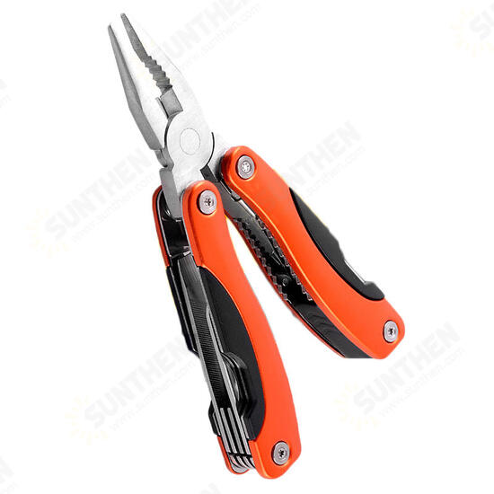 100mm High-carbon Steel Folding Cutter Pliers Survival Multifunctional Tools Kit