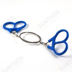 Camping Wire Saw Stainless Steel Travel Garden Branch Fretsaw Emergency Survival Gear Camping Wire Saw Stainless Steel Travel Garden Branch Fretsaw Emergency Survival Gear