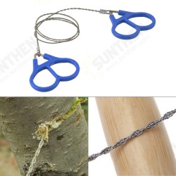 Camping Wire Saw Stainless Steel Travel Garden Branch Fretsaw Emergency Survival Gear Camping Wire Saw Stainless Steel Travel Garden Branch Fretsaw Emergency Survival Gear