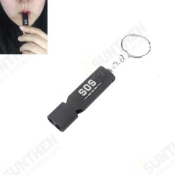 EDC 120dB Double Tube Survival Whistle Aluminum Alloy Emergency Tool Kit Outdoor Camping EDC 120dB Double Tube Survival Whistle Aluminum Alloy Emergency Tool Kit Outdoor Camping