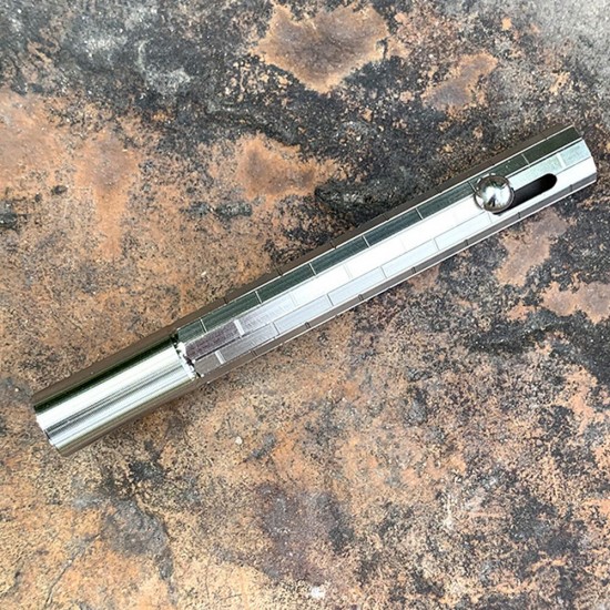 Multifunction Tactical Pen TC4 Titanium Alloy Pocket Anti-skid Writing Pen Window Breakers Waterproof Outdoor Camping Survival Tools