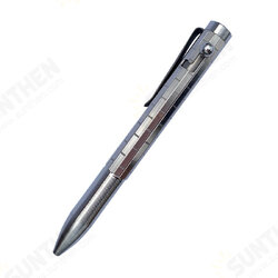 Multifunction Tactical Pen TC4 Titanium Alloy Pocket Anti-skid Writing Pen Window Breakers Waterproof Outdoor Camping Survival Tools Multifunction Tactical Pen TC4 Titanium Alloy Pocket Anti-skid Writing Pen Window Breakers Waterproof Outdoor Camping Survival Tools