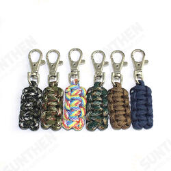 Outdoor EDC Mini Key Chain Key Ring Camping Emergency Survival Paracord Bracelet Tools Kit Outdoor EDC Mini Key Chain Key Ring Camping Emergency Survival Paracord Bracelet Tools Kit
