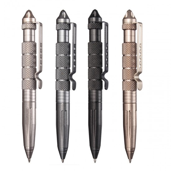 Outdoor EDC Tactical Pen Aluminum Alloy Survival Emergency Safe Security Tool