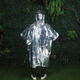 Outdoor Portable Emergency Poncho Disposable Foil Raincoat Waterproof Survival Rescue Blanket