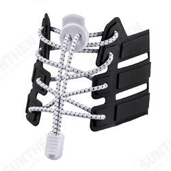 Outdoor Reflective Lazy Shoelaces Elastic No Tie Stretching Lock Shoe Laces Sports Running Outdoor Reflective Lazy Shoelaces Elastic No Tie Stretching Lock Shoe Laces Sports Running