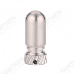 Ta6150P Titanium Pill Case Waterproof EDC Seal Canister Survival Emergency Container Ta6150P Titanium Pill Case Waterproof EDC Seal Canister Survival Emergency Container