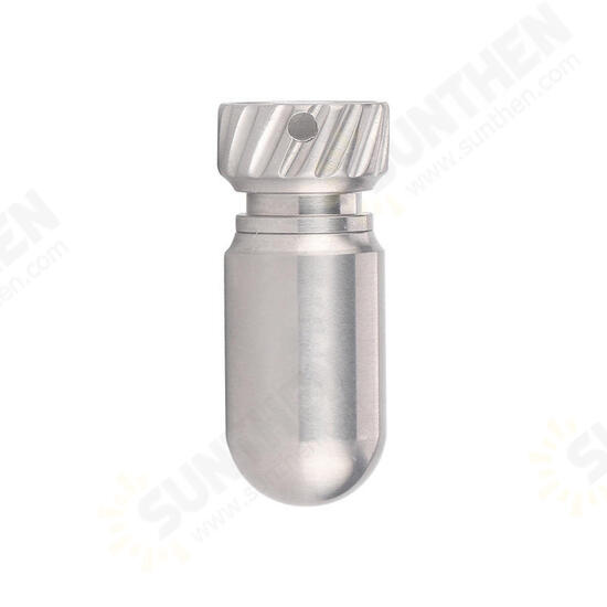 Ta6150P Titanium Pill Case Waterproof EDC Seal Canister Survival Emergency Container