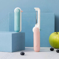Environmentally Friendly Sharp Rotating Folding Can Stand Upright Non-slip Convenient Penguin Paring Cutter Environmentally Friendly Sharp Rotating Folding Can Stand Upright Non-slip Convenient Penguin Paring Cutter
