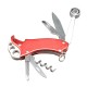 8 in 1 Multifunction Mini Folding Knife Tools Fishing Line Cutter Saw Screwdriver Key Chain