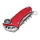 8 in 1 Multifunction Mini Folding Knife Tools Fishing Line Cutter Saw Screwdriver Key Chain