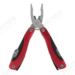 9 in 1 Stainless Steel Multifunction Fishing Pliers Folding Knife Screwdriver Opener Tools 9 in 1 Stainless Steel Multifunction Fishing Pliers Folding Knife Screwdriver Opener Tools