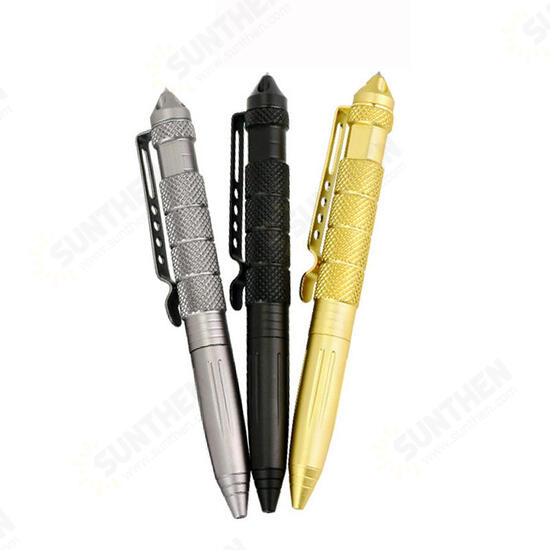 Outdoor Tactical Pen Multifunctional Tungsten Steel EDC Safety Survival Emergency Tool Kit With Refill