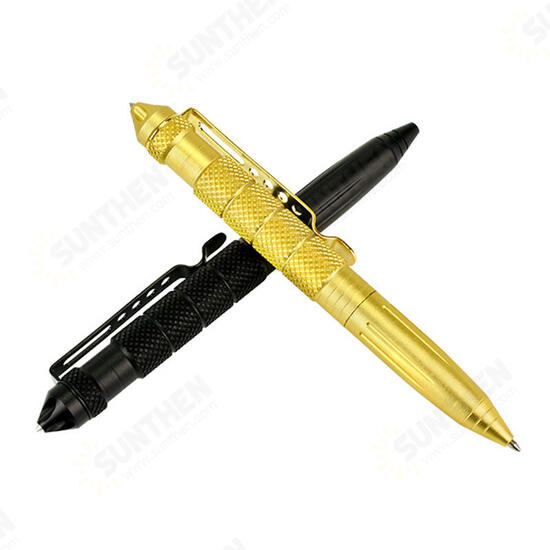 Outdoor Tactical Pen Multifunctional Tungsten Steel EDC Safety Survival Emergency Tool Kit With Refill