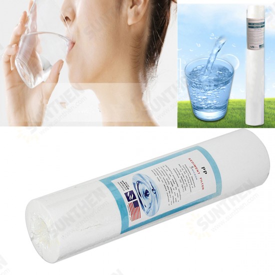 Outdoor Water Purifier Sediment Granular PP Filter Element Roll Cartridge Reverse Osmosis