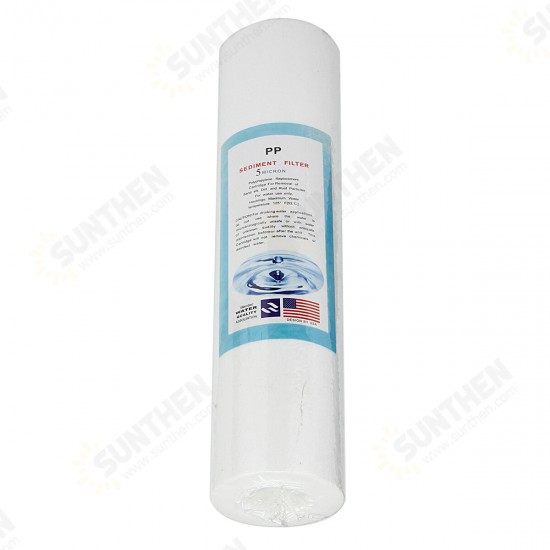 Outdoor Water Purifier Sediment Granular PP Filter Element Roll Cartridge Reverse Osmosis