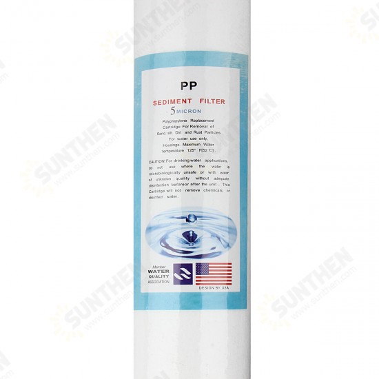 Outdoor Water Purifier Sediment Granular PP Filter Element Roll Cartridge Reverse Osmosis