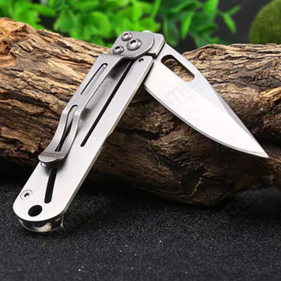 7017 16.3CM Mini Pocket Folding Knife Outdoor Survival Knife Tactical Camping Knife