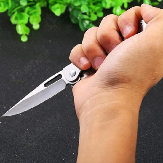 7017 16.3CM Mini Pocket Folding Knife Outdoor Survival Knife Tactical Camping Knife