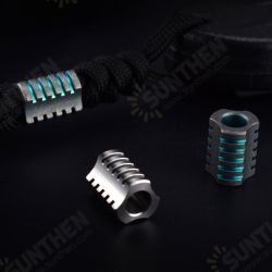Titanium Beads EDC Self-luminous Rope Cord Bead Paracord Bead Pendant Never Rusted Knife Cord Outdoor Camping Climbing Titanium Beads EDC Self-luminous Rope Cord Bead Paracord Bead Pendant Never Rusted Knife Cord Outdoor Camping Climbing
