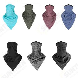 Unisex Dustproof Triangle Breathable Ice Silk Head Scarf Multifunction Cycling Windproof Seamless Face Mask Unisex Dustproof Triangle Breathable Ice Silk Head Scarf Multifunction Cycling Windproof Seamless Face Mask