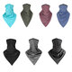 Unisex Dustproof Triangle Breathable Ice Silk Head Scarf Multifunction Cycling Windproof Seamless Face Mask