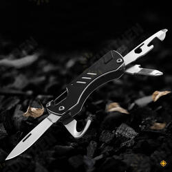 VK2326 10 IN 1 55mm Steel Outdoor Survival Multifunctional Tools Screwdriver Bottle Opener Folding Knife VK2326 10 IN 1 55mm Steel Outdoor Survival Multifunctional Tools Screwdriver Bottle Opener Folding Knife