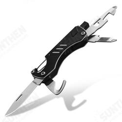VK2326 10 IN 1 55mm Steel Outdoor Survival Multifunctional Tools Screwdriver Bottle Opener Folding Knife VK2326 10 IN 1 55mm Steel Outdoor Survival Multifunctional Tools Screwdriver Bottle Opener Folding Knife