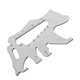 7-in-1 Pocket Multi-tool Multifunction Military Card Shape EDC Tools Screwdriver For Outdoor Survival Camping