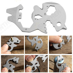 7-in-1 Pocket Multi-tool Multifunction Military Card Shape EDC Tools Screwdriver For Outdoor Survival Camping 7-in-1 Pocket Multi-tool Multifunction Military Card Shape EDC Tools Screwdriver For Outdoor Survival Camping