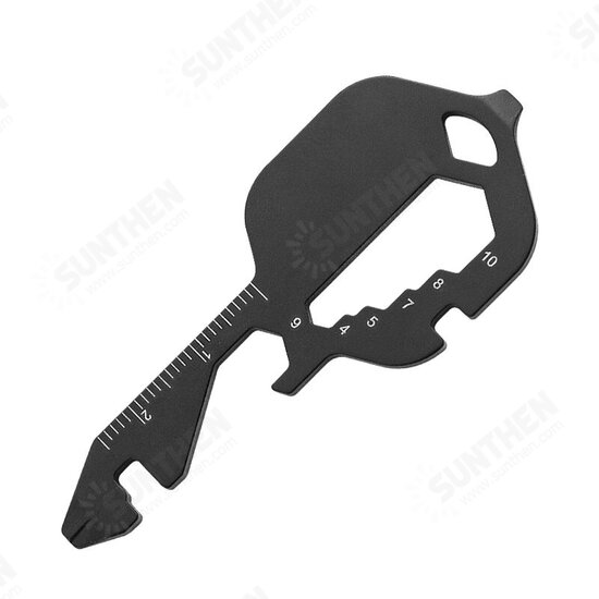 7-in-1 Pocket Multi-tool Multifunction Military Card Shape EDC Tools Screwdriver For Outdoor Survival Camping