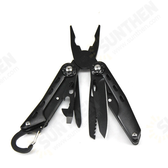 168mm Stainless Steel Multifunctional Folding Pliers Portable Hanging Knife Outdoor Survival Tool