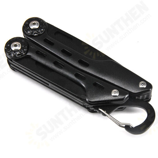 168mm Stainless Steel Multifunctional Folding Pliers Portable Hanging Knife Outdoor Survival Tool