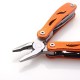 6 in 1 EDC Multitools Survival Tool Kit Portable Plier Flashlight Folding Hand Knife For Outdoor Survival Camping