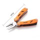 6 in 1 EDC Multitools Survival Tool Kit Portable Plier Flashlight Folding Hand Knife For Outdoor Survival Camping