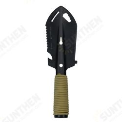7-in-1 Tactical Shovel EDC Multifunction Survival Spade Peeler Saw Bottle Opener Screwdriver Hexagonal Wrench Camping Emergency Tools 7-in-1 Tactical Shovel EDC Multifunction Survival Spade Peeler Saw Bottle Opener Screwdriver Hexagonal Wrench Camping Emergency Tools