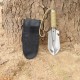 7-in-1 Tactical Shovel EDC Multifunction Survival Spade Peeler Saw Bottle Opener Screwdriver Hexagonal Wrench Camping Emergency Tools