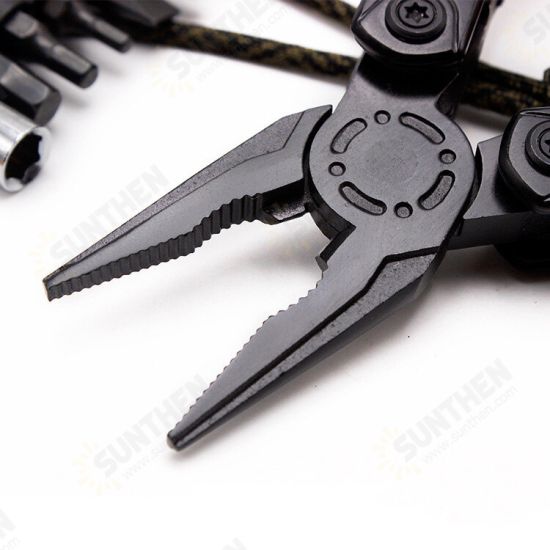 Folding Pliers Multi-function Tactical EDC Cutter Opener Knife Screwdrivers Outdoor Camping Climbing