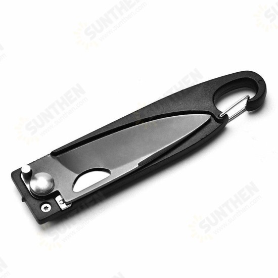 Multifunction EDC Folding Knife Pocket Mini Survival Keychain Blade Scredriver Opener Tactical Tools Outdoor Campingw