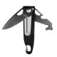 Multifunction EDC Folding Knife Pocket Mini Survival Keychain Blade Scredriver Opener Tactical Tools Outdoor Campingw