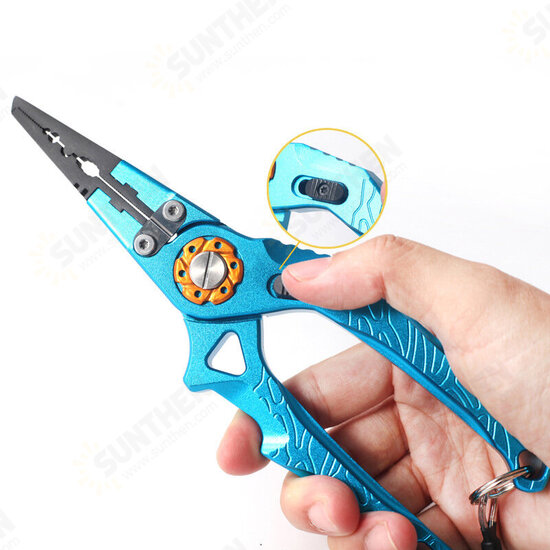 Multifunctional Fishing Pliers EDC Tactical Pocket Fishing Line Cutter Fishing Equipment Outdoor Camping Hunting