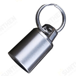Multifunctional Mini Medicines Storage Can EDC Sealed Capsule Titanium Waterproof Shell Container Outdoor Camping Lifesaving Tools Multifunctional Mini Medicines Storage Can EDC Sealed Capsule Titanium Waterproof Shell Container Outdoor Camping Lifesaving Tools