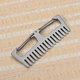 Pure Titanium Comb Keychain Anti-Static Lightweight Carabiner Mountaineering Buckle Outdoor Travel Mountaineering Portable Hanging Buckle Pure Titanium Comb Keychain Anti-Static Lightweight Carabiner Mountaineering Buckle Outdoor Travel Mountaineering Portable Hanging Buckle