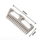 Pure Titanium Comb Keychain Anti-Static Lightweight Carabiner Mountaineering Buckle Outdoor Travel Mountaineering Portable Hanging Buckle Pure Titanium Comb Keychain Anti-Static Lightweight Carabiner Mountaineering Buckle Outdoor Travel Mountaineering Portable Hanging Buckle