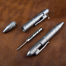 Titanium Alloy Multifunctional Tactical Pen Detachable Switch Tungsten Steel Window Breaking EDC Writing Pen Titanium Alloy Multifunctional Tactical Pen Detachable Switch Tungsten Steel Window Breaking EDC Writing Pen