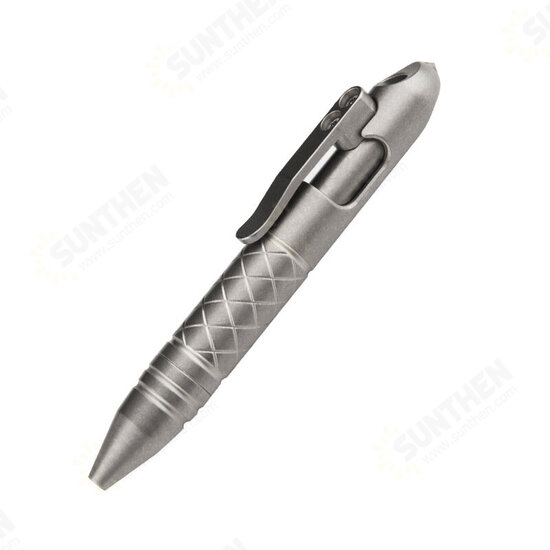 Titanium Alloy Multifunctional Tactical Pen Detachable Switch Tungsten Steel Window Breaking EDC Writing Pen