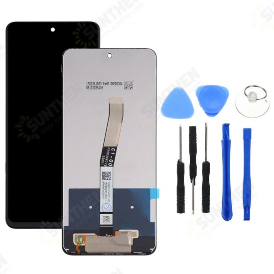 For Xiaomi Redmi Note 9S / Redmi Note 9 Pro LCD Display + Touch Screen Digitizer Assembly Replacement Parts with Tools Non-Original