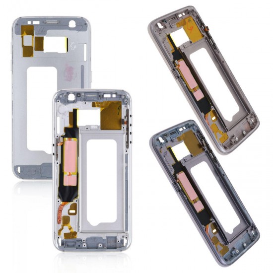 Chassis Mid Frame Cover Replacement Assembly for Samsung Galaxy S7/S7 Edge