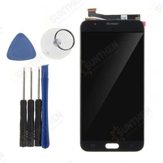 Full Assembly LCD Display+Touch Screen Digitizer Replacement With Repair Tools For Samsung Galaxy J7 2017