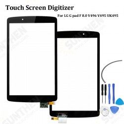Touch Screen Digitizer Lens Replacement +Tools For LG G pad F 8.0 V496 V495 Touch Screen Digitizer Lens Replacement +Tools For LG G pad F 8.0 V496 V495